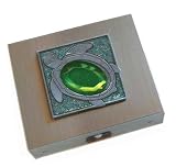 Green Turtle Travel Jewelry Case