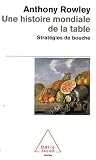 Une histoire mondiale de la table : Strat�gies de bouche