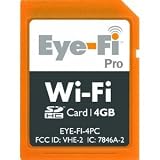 Eye-Fi Pro 4 GB SDHC Wireless Flash Memory Card EYE-FI-4PC Eye-Fi Pro 4 GB SDHC Wireless Flash Memory Card EYE-FI-4PC
