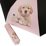 Ladies Fulton Rachael Hale PUPPY Lightweight Supermini Folding Umbrella