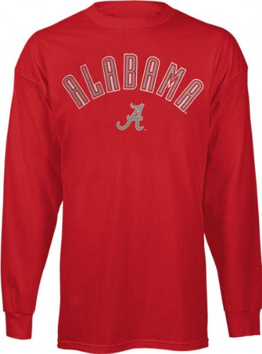 Buy Alabama Crimson Tide Youth Big Hit Long Sleeve T-Shirt