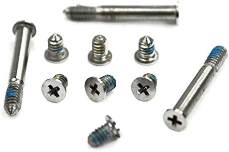 Flywings Repair Replacement Screws for Unibody Apple Macbook Pro 13" 15" 17" Set of 10