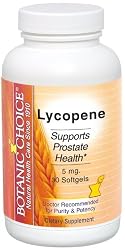 Botanic Choice Lycopene 5 mg, 30 Softgels (Pack of 5)