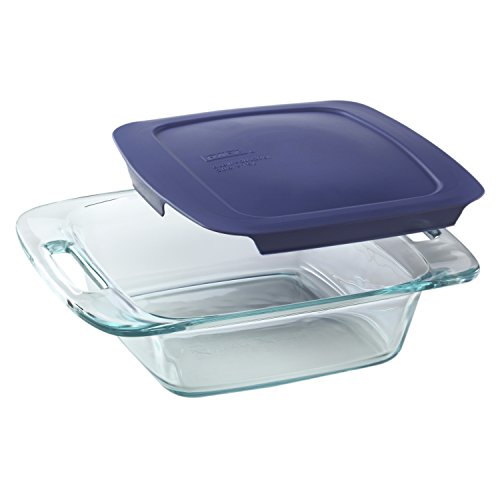 Pyrex Easy Grab 8Piece Glass Bakeware and Food Storage Set
