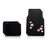 BDK MT-505 Carpet Floor Mats Flora Design