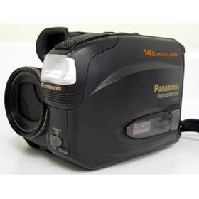 Panasonic PV-A207D Palmcorder Video Camera w/ 14x Optical Zoom