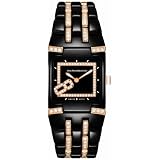 TechnoMarine Womens BlackSnow Mini Diamond Watch #308003