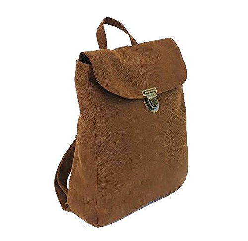 Vegan Backpack Brown Daria Faux Leather Backpack College Backpack Laptop |  Desertcart Brunei