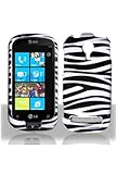 Asmyna LG Quantum Phone Protector Cover - Zebra Skin