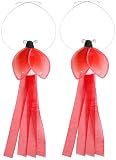4 Red Ladybug Curtain Holder Tieback tiebacks tie backs baby girls nursery room decor
