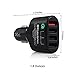 Cable Matters 54W/2.4A 4-Port USB Car Charger with Certified Qualcomm Quick Charge 2.0 Technology