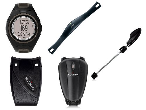 Suunto T6c Triathlon Pack (T6c Heart Rate Monitor, Foot POD, Road Bike POD, Cadence POD, and Memory Belt)