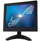 Docooler&reg; 8 Inch TFT LCD Color Video Monitor Screen VGA BNC AV Input with Remote Controller for PC CCTV Home Security -Stand & Rotating Screen