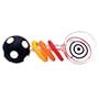 Sassy Spin Shine Rattle Developmental Toy