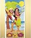 Luau Couple Photo Door Banner