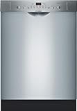 Bosch : SHE3AR75UC 24 Ascenta Series Full Console Dishwasher - Stainless St ....