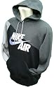 Nike Air Mens Hooded Tracksuit Hoody Top Black