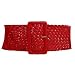 Search : RED WIDE BRAIDED PATENT LEATHER ELASTIC STRETCH BELT