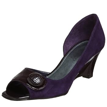 Franco Sarto Women's Acre Open Toe Wedge