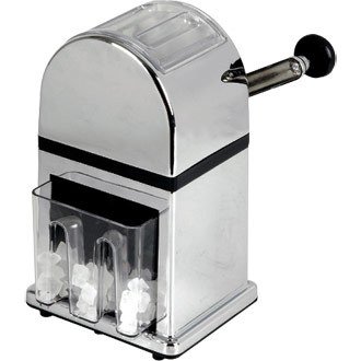 Chrome Plated Manual Ice Crusher Machine  Tray