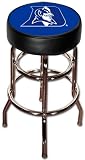 Duke Blue Devils Double Rung Swivel Bar Stool