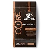 Wellness CORE Natural Grain Free Dry Dog Food, Original Turkey & Chicken Recipe, 26-Pound Bag