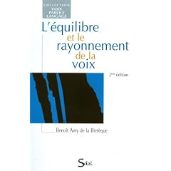 L'�quilibre et le rayonnement de la voix