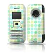 Big Dots Mint Design Protective Skin Decal Sticker for LG enV VX9900 Cell Phone