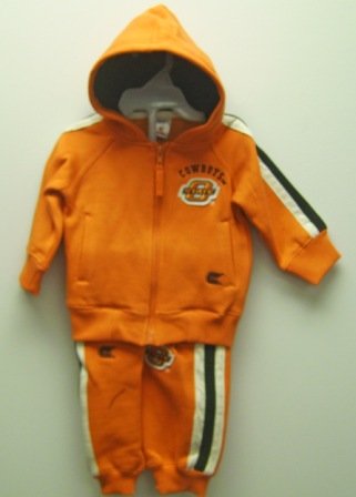 Buy Oklahoma State Infant Zip Hoodie & Pants Set by Colosseum