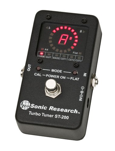 Turbo Tuner ST-200 Strobe Tuner Stomp Box