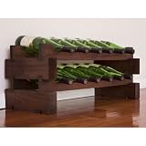Modularack Wine Rack 12 Dark Stain