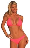 Hot Pink Thong Bikini