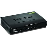 TRENDnet 8-Port Unmanaged Gigabit GREENnet Desktop Plastic Housing Switch TEG-S81g