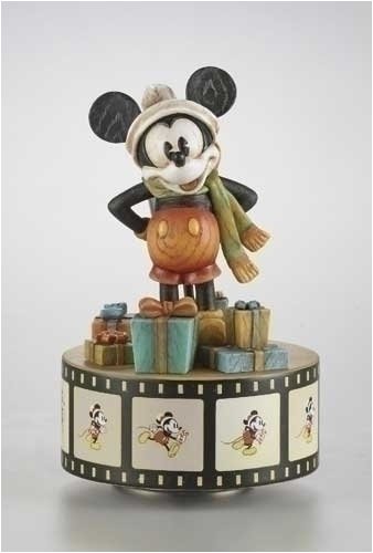 Pack of 2 Disney Mickey Mouse Wind Up Musical Christmas Figures Pack of 2 Disney Mickey Mouse Wind Up Musical Christmas Figures
