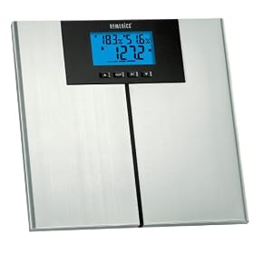 Homedics SC-540 LCD 400 lb/180 kg Capacity Bath Scale with Body Composition Scanner
