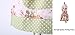 G2PLUS Lovely Classic Style Pink Floral Parent-Child Apron Women's Cooking or Baking Apron with 2 Pockets Mama & Kid Girl Apron Great Gift For Wife Daughters Ladies