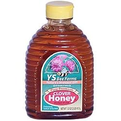 YS Organic Bee Farms - Clover Honey Pure Premium - 32 oz.