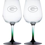 NFL Green Bay Packers 12.75-Ounce Wine Glass Set