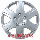 15 SET OF 4 HUBCAPS TOYOTA COROLLA WHEEL COVERS DESIGN ARE UNIVERSAL HUB CAPS FIT MOST 15 INCH WHEELS