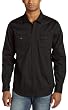 Sean John Men's Long Sleeve Double Flap Shirt