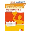 Bessere Noten in Klassenarbeiten Mathematik 6 Gymnasium