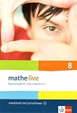 Mathe live - Neubearbeitung - Mathematik f&uuml;r Sekundarstufe 1: Arbeitsheft plus L&ouml;sungsheft mit Lernsoftware - 8 - Schuljahr - Sabine Kliemann, Carmen Mallon, Regina Puscher
