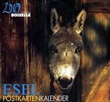 Esel 2009. Postkartenkalender. Edition Boiselle. Mit Aufsteller und Weihnachtskarte