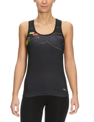 PUMA Damen Tank Top Essential Graphic, black, L, 507631 01 Preisvergleich