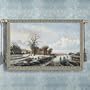 Winter Landscape Wall Hanging Tapestry