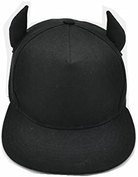 Nadoo Women Girl Punk Cute Cat Ear Bowler Hat SnapBack Hip Hop Cap