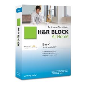 H&R Block At Home 2010 Basic Discount Offer