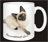 SIAMESE KITTEN CAT with Love Coffee Mug  from Advanta