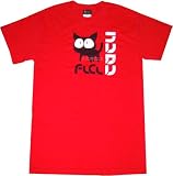 FLCL (Fooly Cooly): Takkun Cat Red T-Shirt