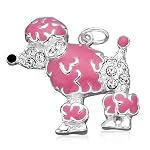 charm pink poodle